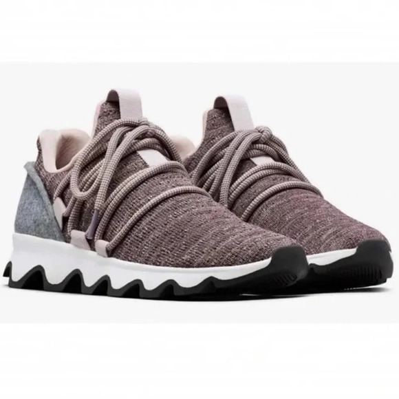 Sorel Kinetic Lace Gradient Sneaker Runner Purple Sage Sz 7 - Picture 3 of 13